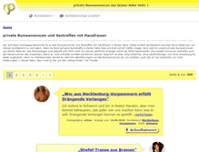 Tablet Screenshot of hausfrauensextreff.com